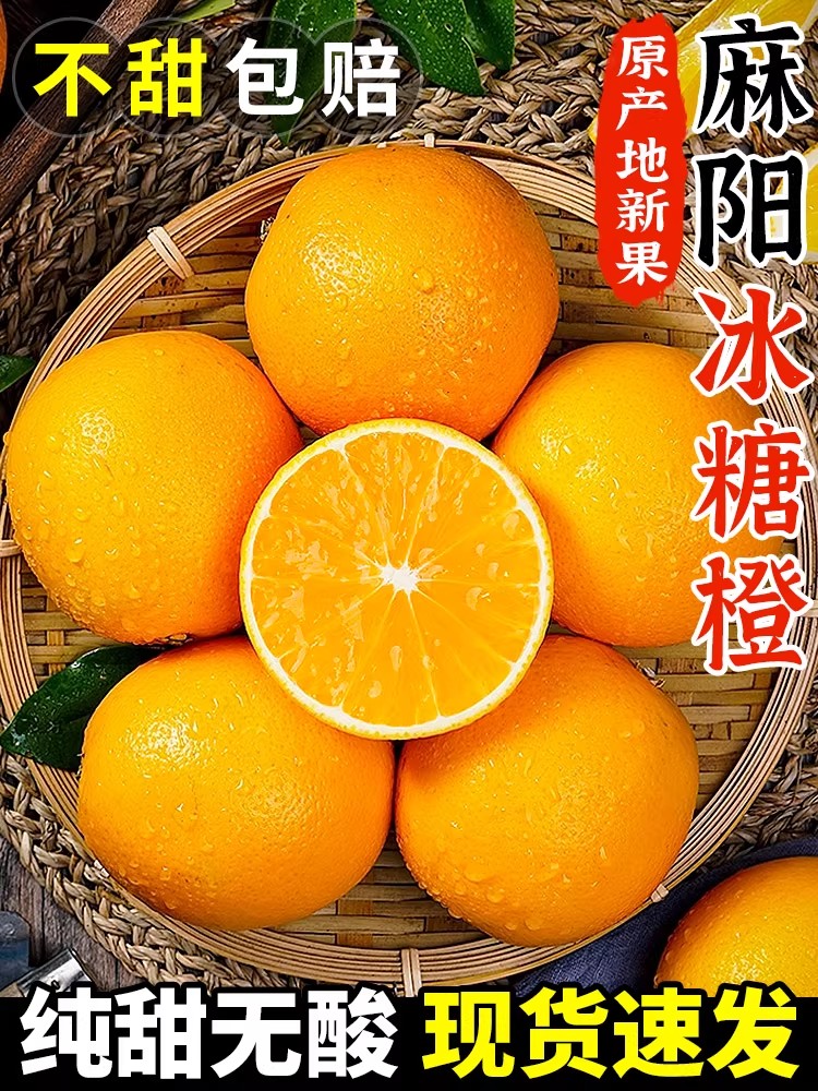 正宗湖南麻阳冰糖橙